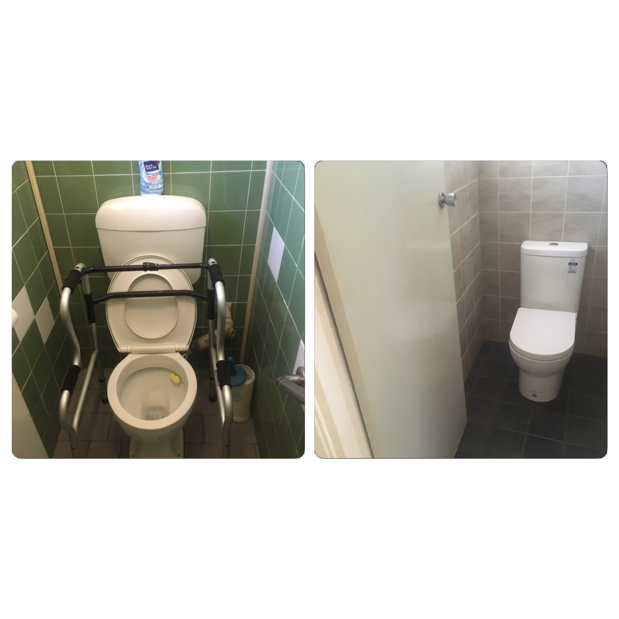 Toilet renovation
