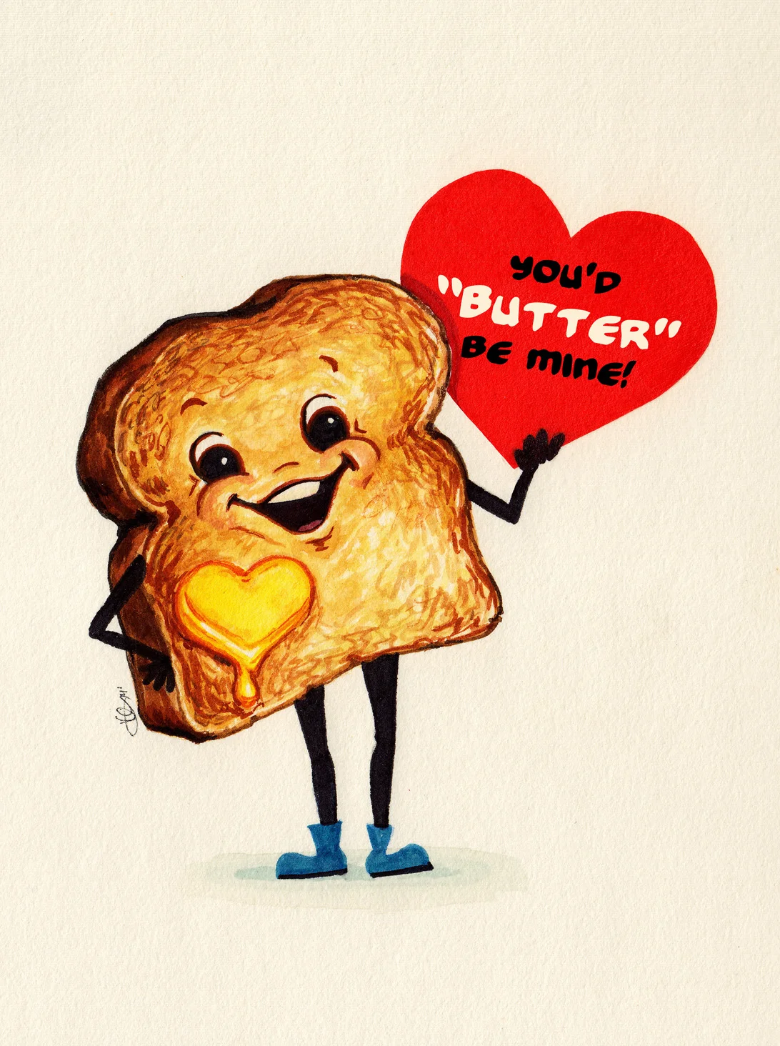Toast Valentine