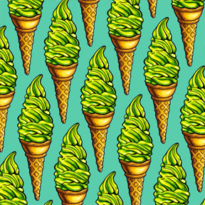 Green Soft Serve