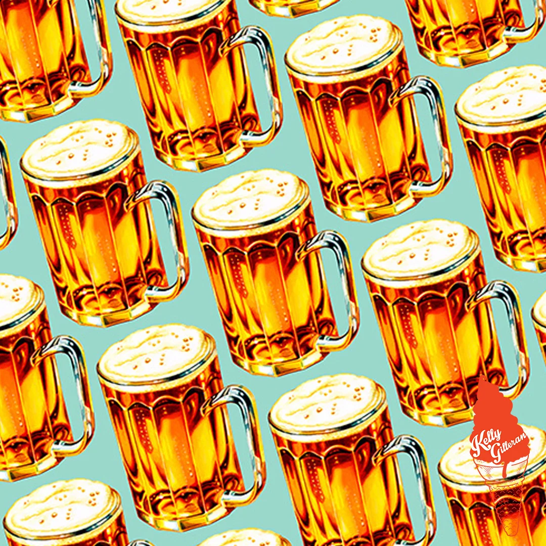 “Beer Pattern II” 2016.