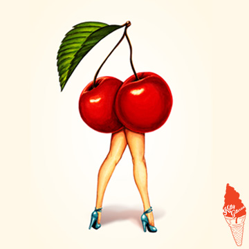"Fruit Stand: Cherry" 2016.