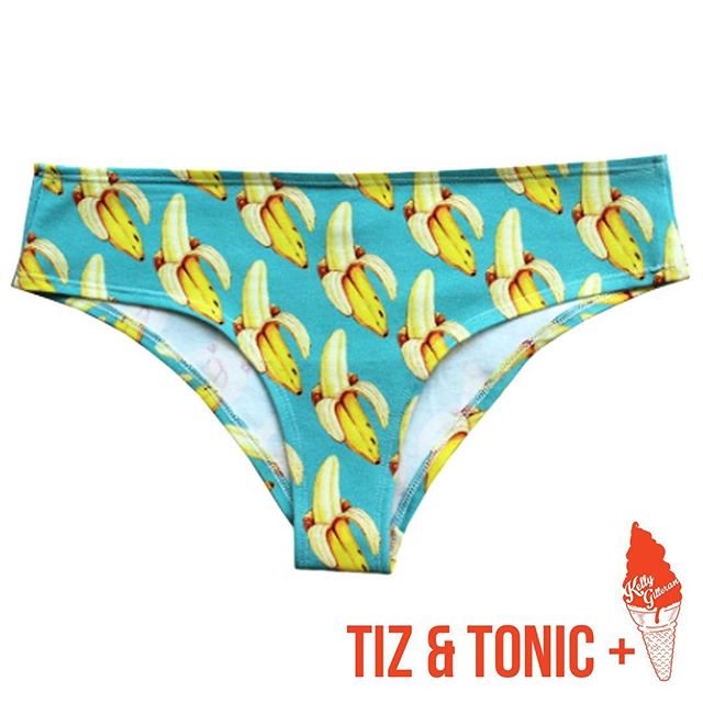 I did an interview with the lovely girl bosses over at @tizzandtonic ! Head on over to their page for the interview and pick up some spectacular #lingerie featuring &ldquo;Banana Pattern&rdquo; 🍌&hearts;️
