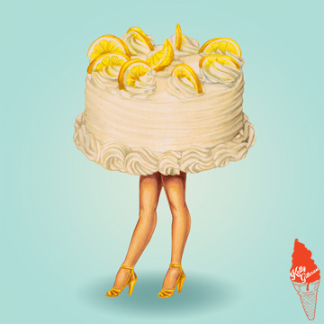 "Cake Walk: Lemon" 2014.