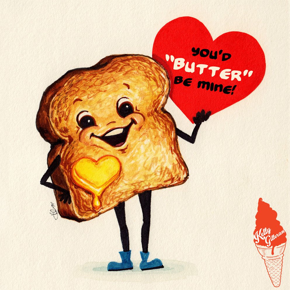 "Toast Valentine" 2014.