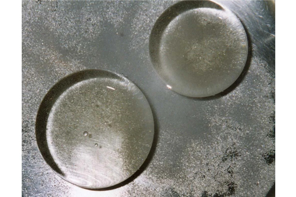  Kreise, Fettaugen auf Wasser, Foto 