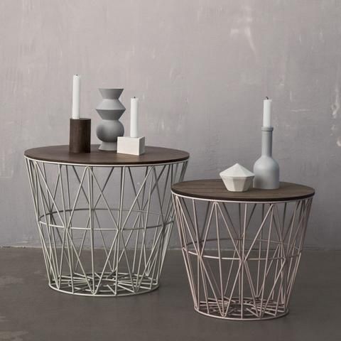 These small side tables are from Norsu Interiors , with stores in Hawthorn and Malvern East VIC. It’s sourced from Ferm Living in Denmark and the top's made from oiled smoked oak veneer.