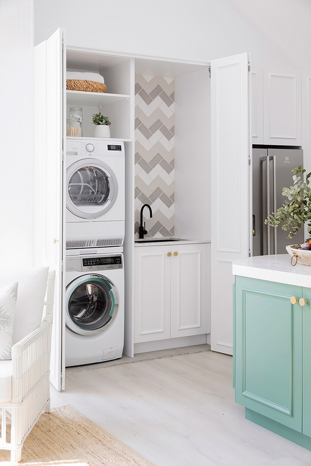 Discover The Best Doors For Your Small Laundry Alcove Verity Jayne