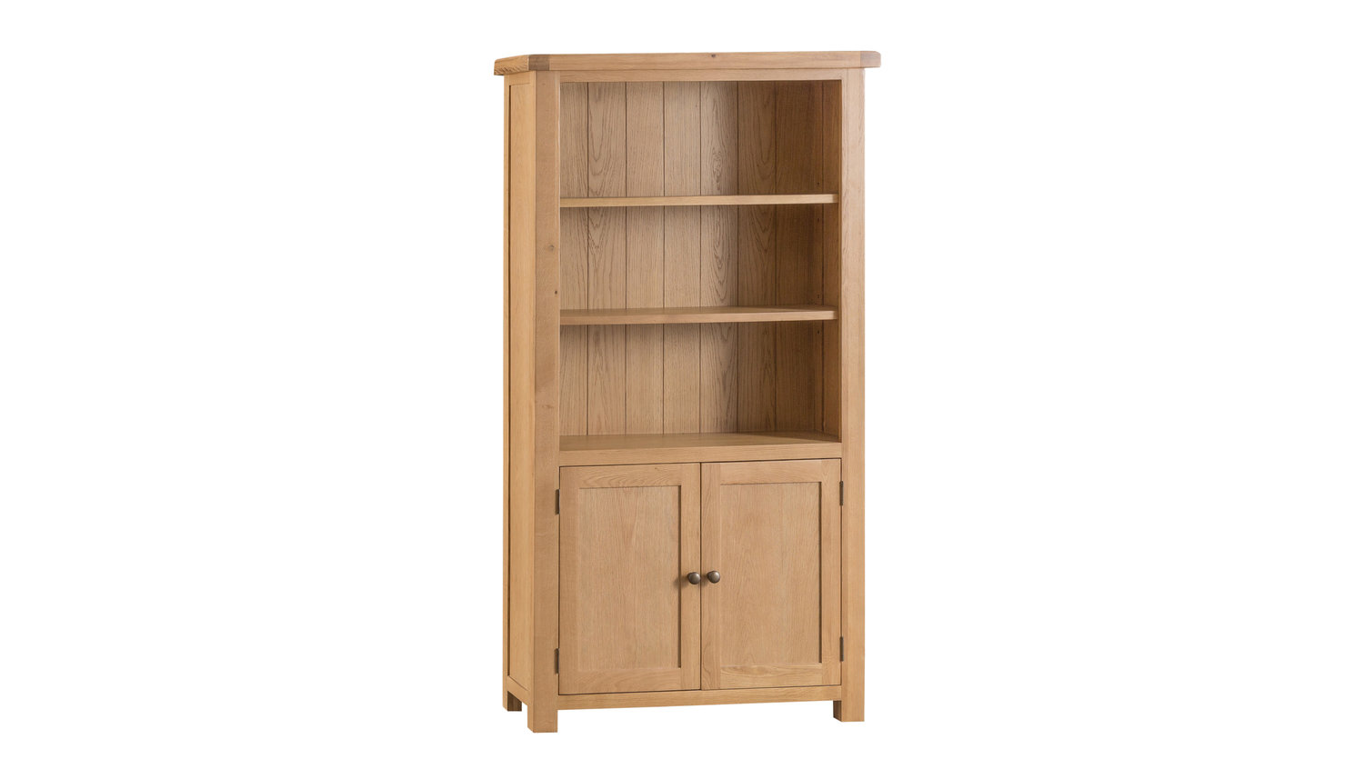 Country Oak Bookcase Large Best Furniture Online