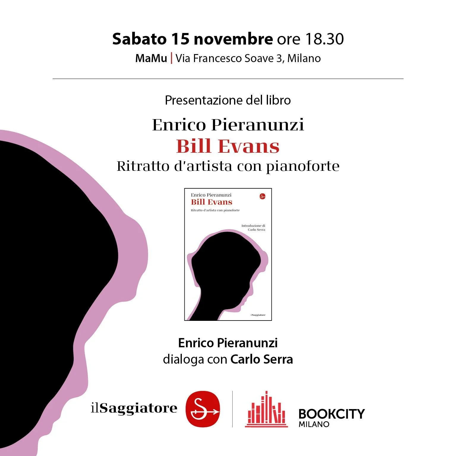 Sabato 15 Novembre - 18:30 - Milano