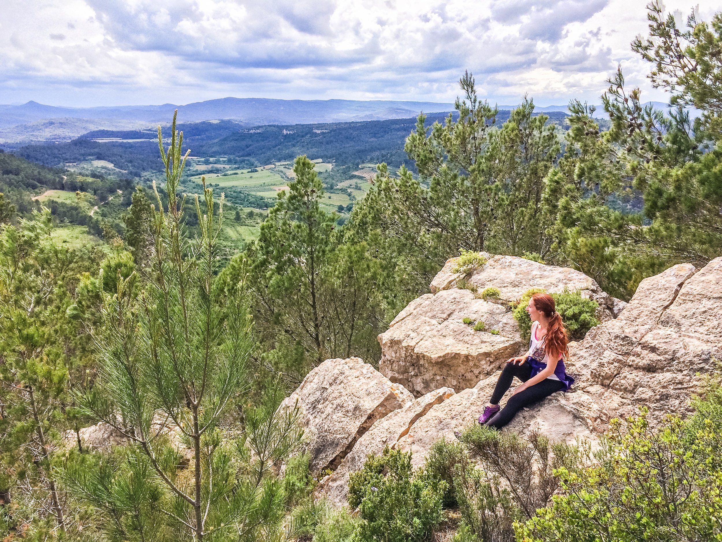  Hiking in Lagrasse, France 