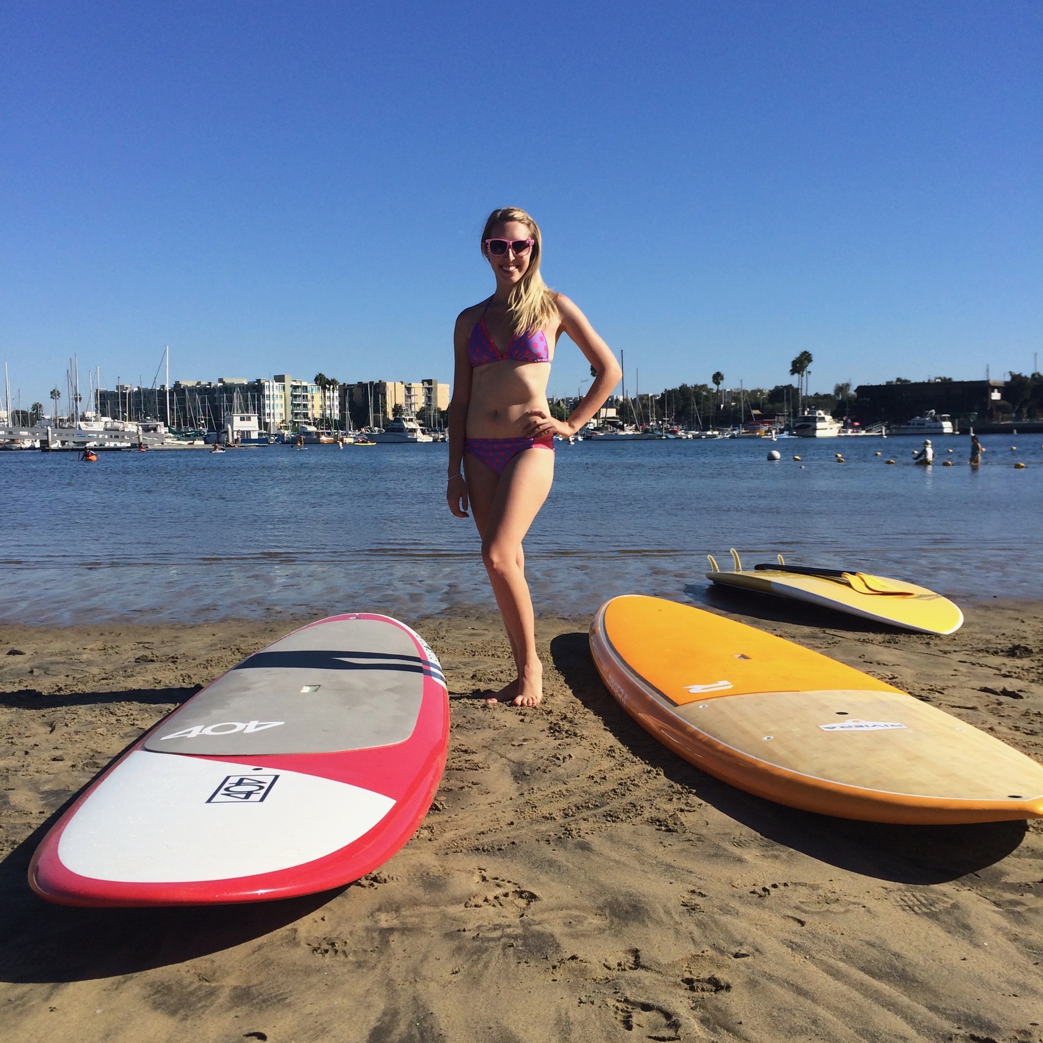 Going stand up paddle boarding for the first time!