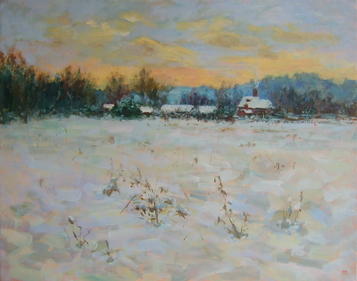 WINTER SUNSET IN SHOREHAM