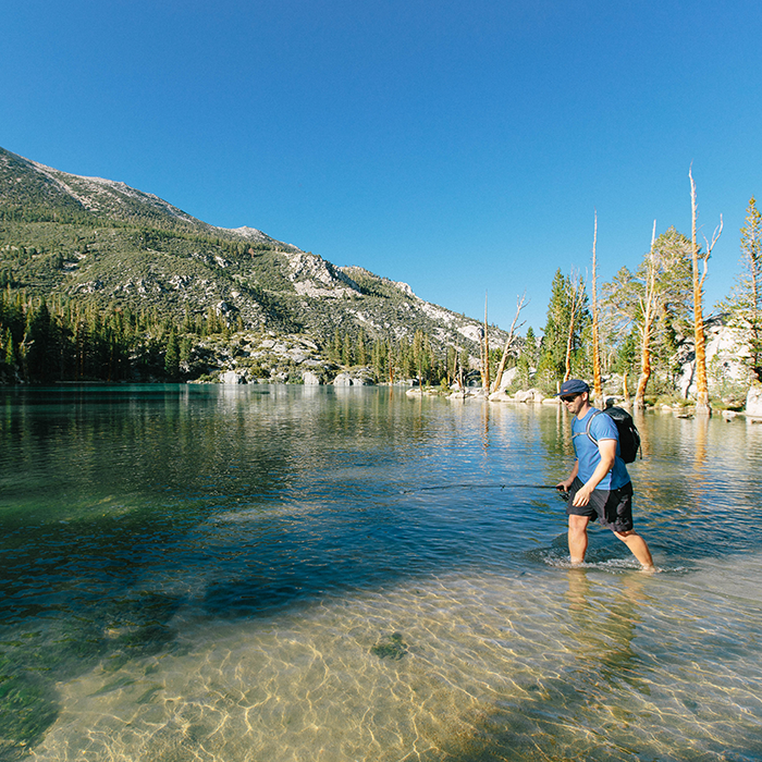 Finding a good spot — Big Pine