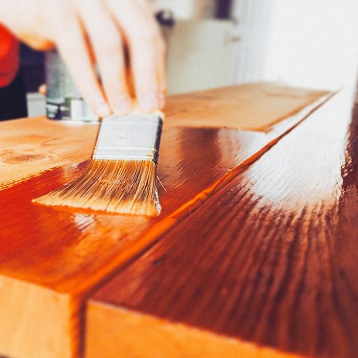 Building a picnic table — Backyard