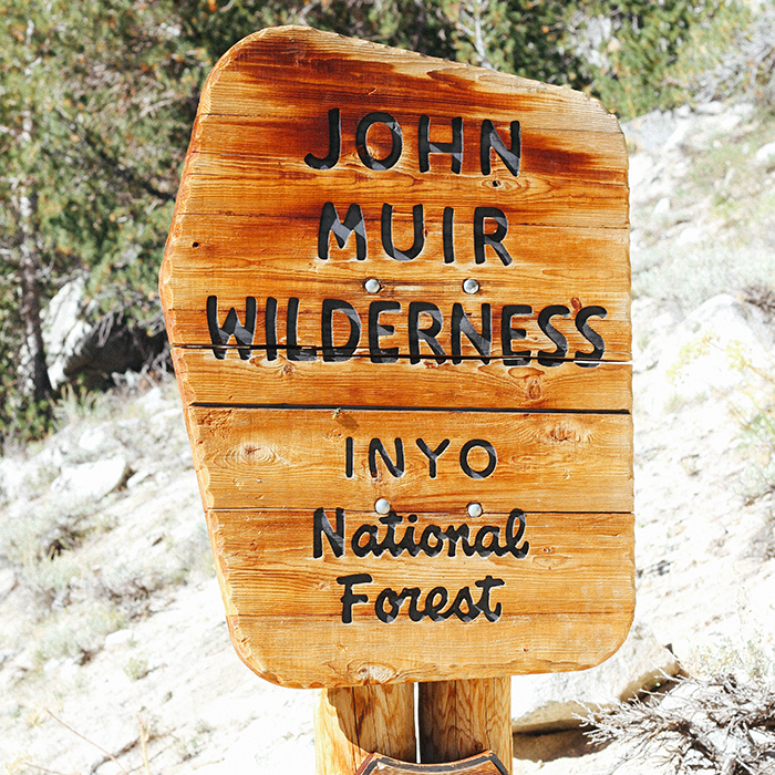 Trekking through the wilderness — Inyo