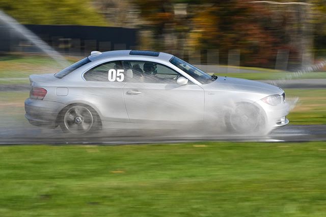 Lime Rock&rsquo;s skidpad was much grippier than I&rsquo;m used to. This made the speeds much higher. It was exciting to get the car sideways pushing high revs and hanging it out. This module has been the strongest case for stiffening the suspension.