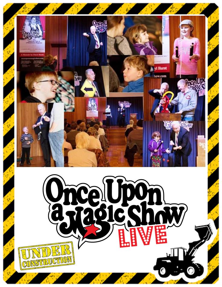 Although I performed my LIVE show twice back in 2016, I’m looking to make improvements, starting with the basics and moving towards a rewrite of the script.