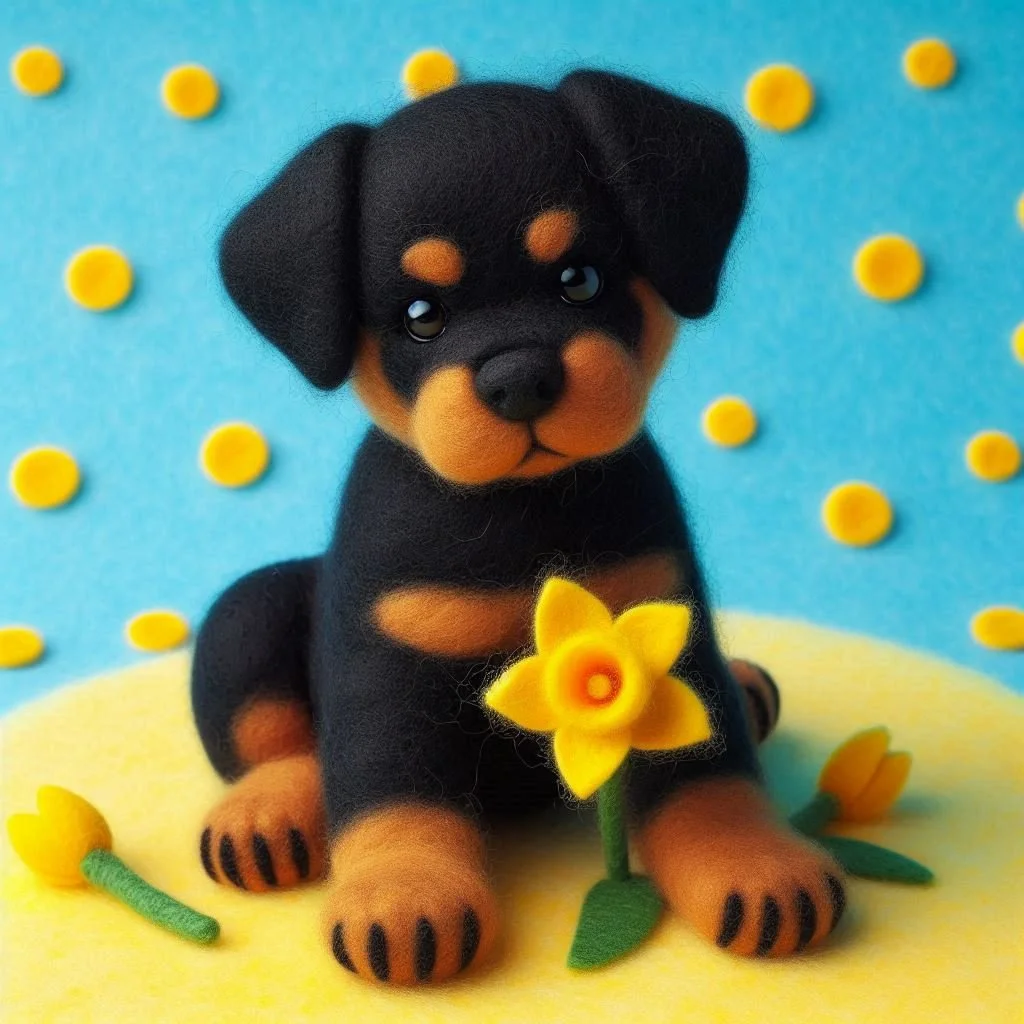 Rottie BIrthday Card