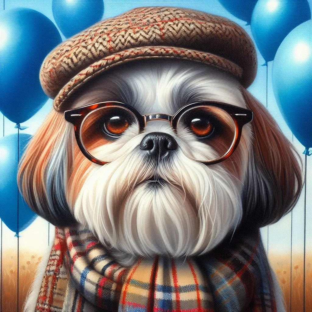 Shih Tzu Fathers Day Card