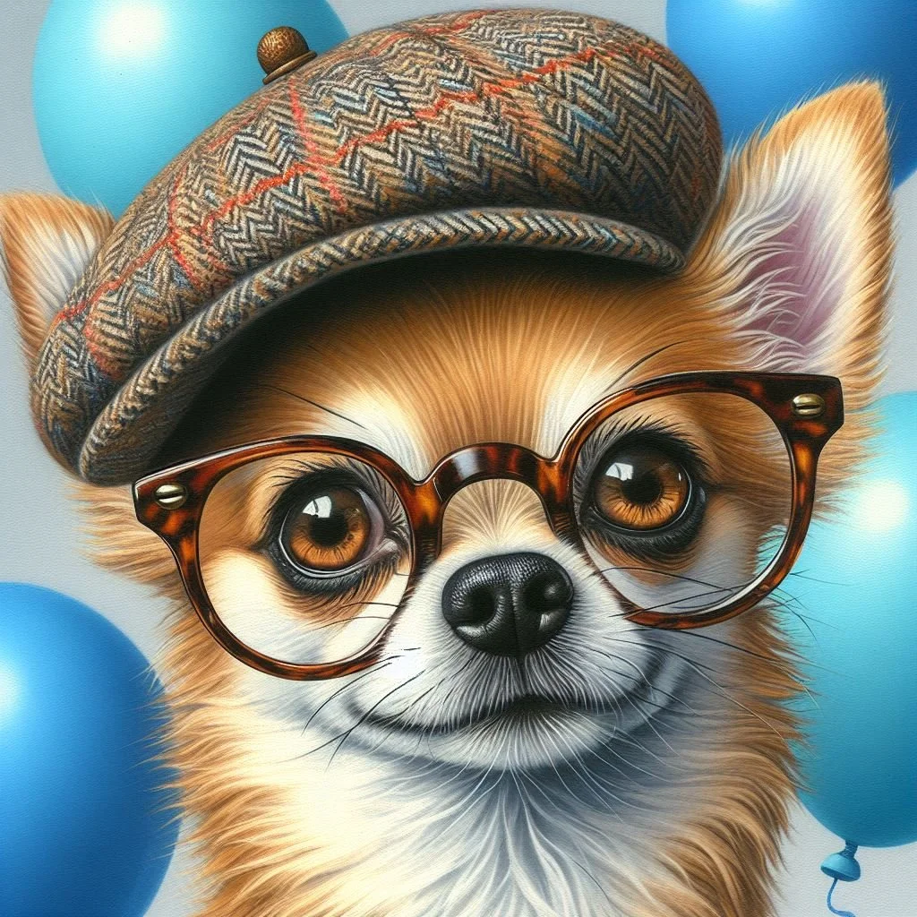 Tan Chihuahua Blank Card