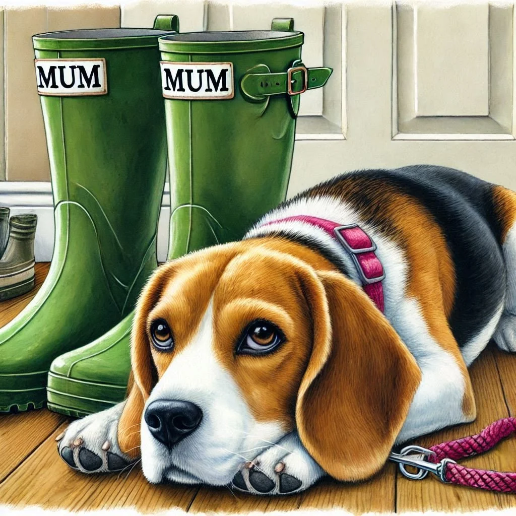 Dog Mothering Sunday Card