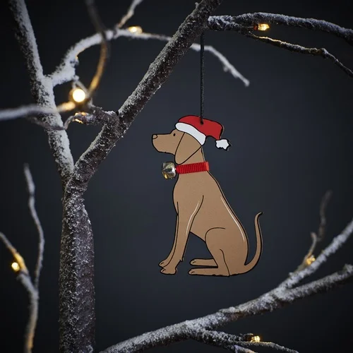 Vizsla xmas decoration