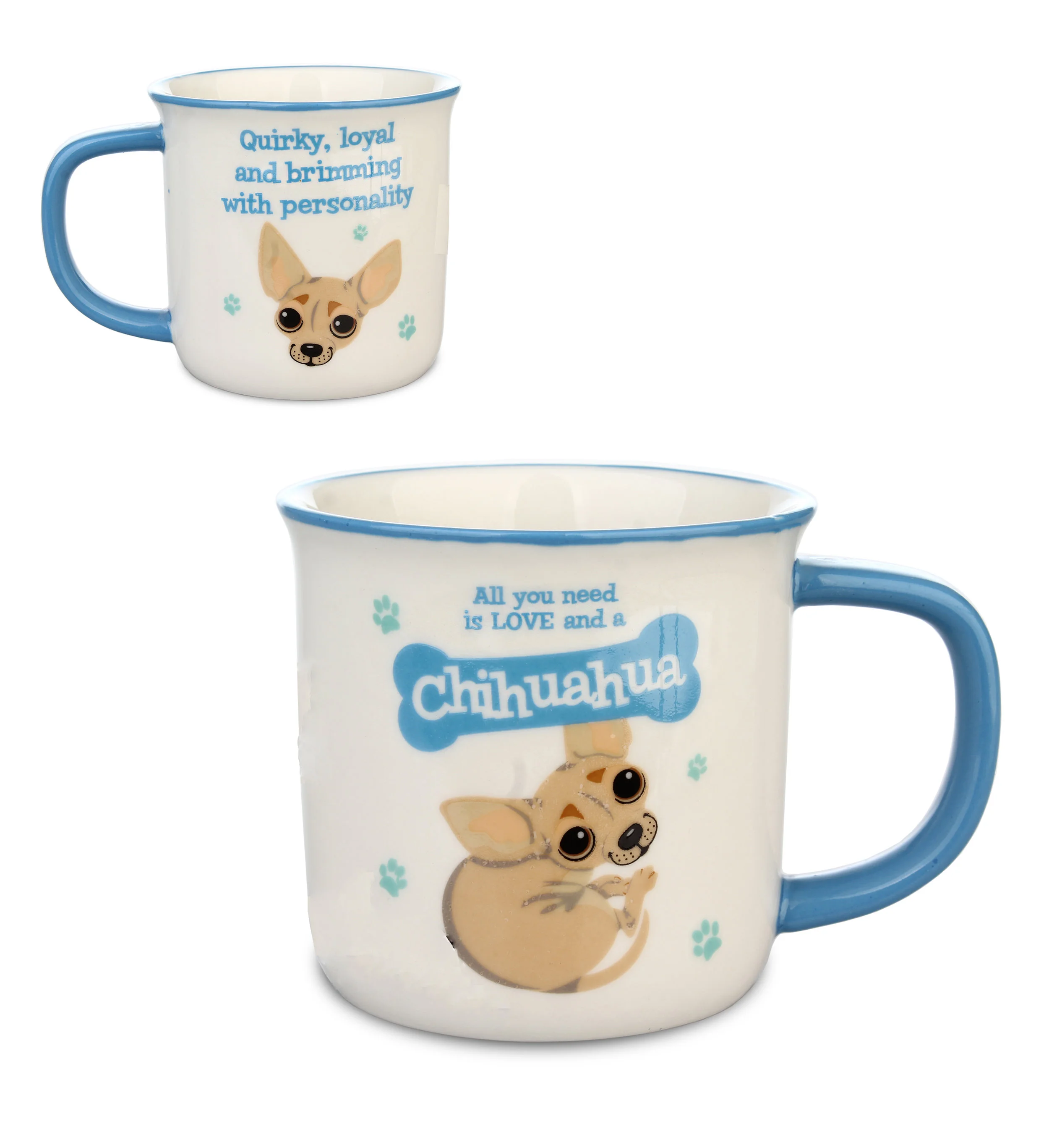 Americaware Chihuahua Dog Mug - 18 Oz Ceramic Mug With Raised Breed Design - Perfect For Dog Lovers - View #3