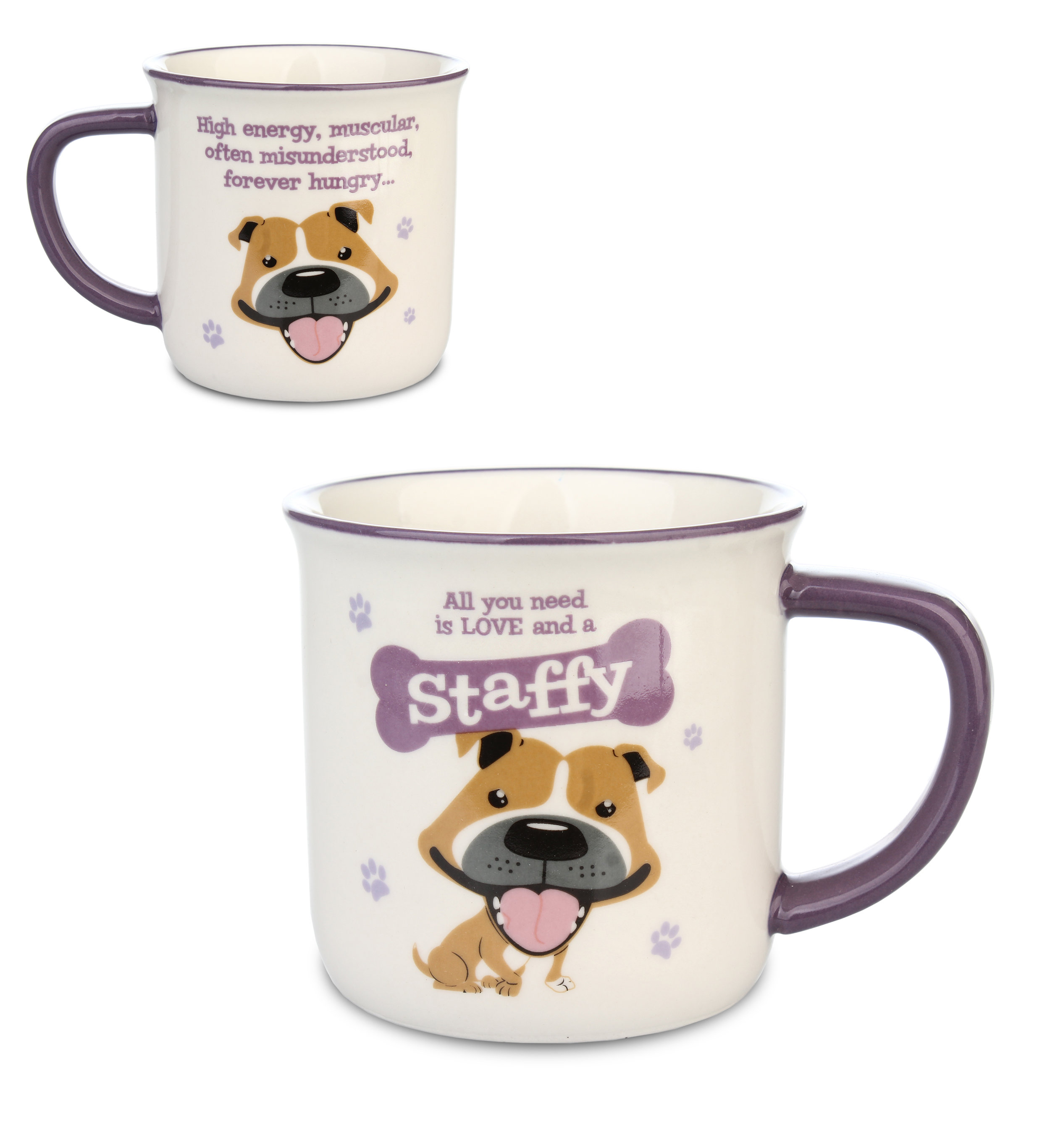 Staffordshire Bull Terrier Accessories Details about   Staffy Coffee Mug Staffie Dog Gifts 