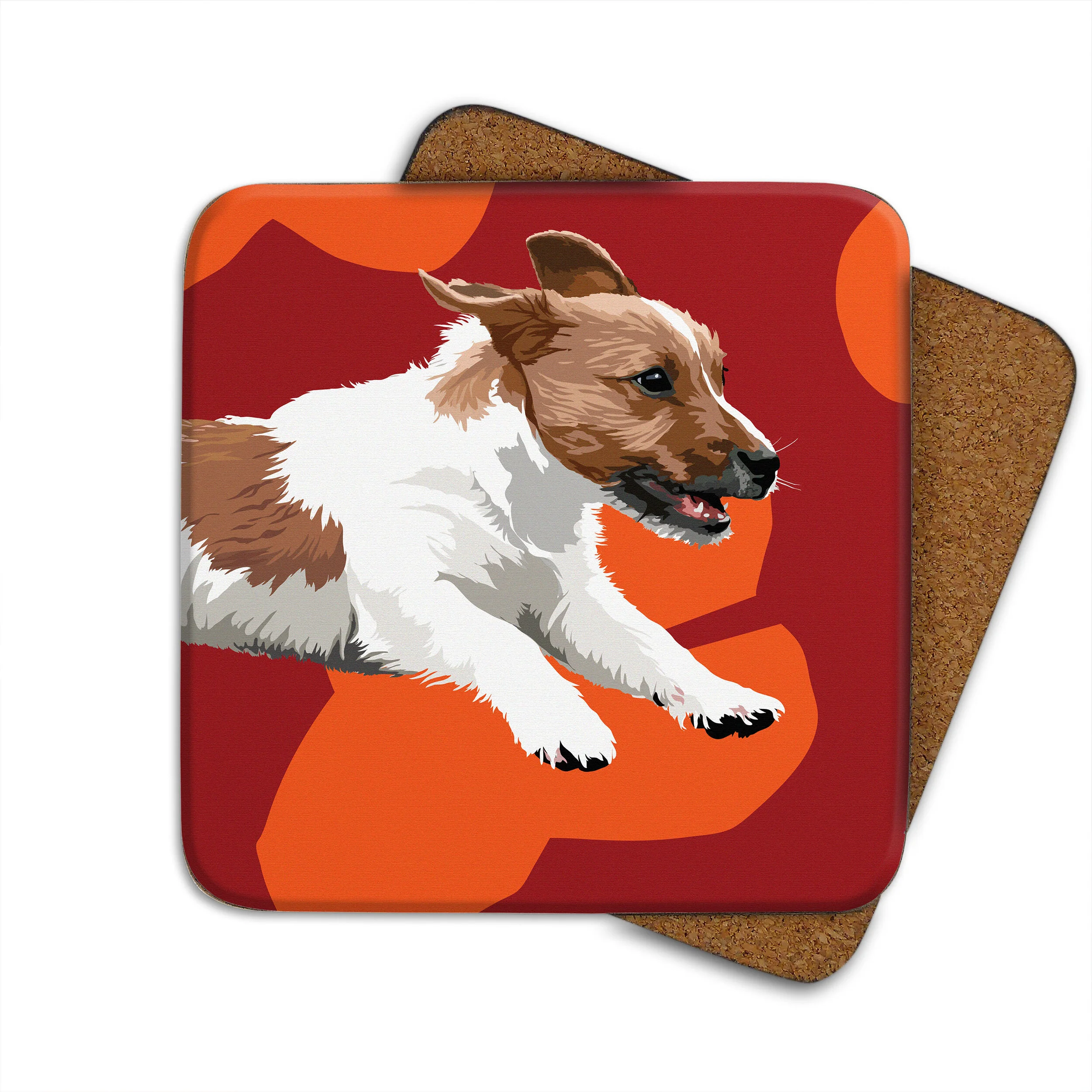 Jack Russell Terrier Coaster