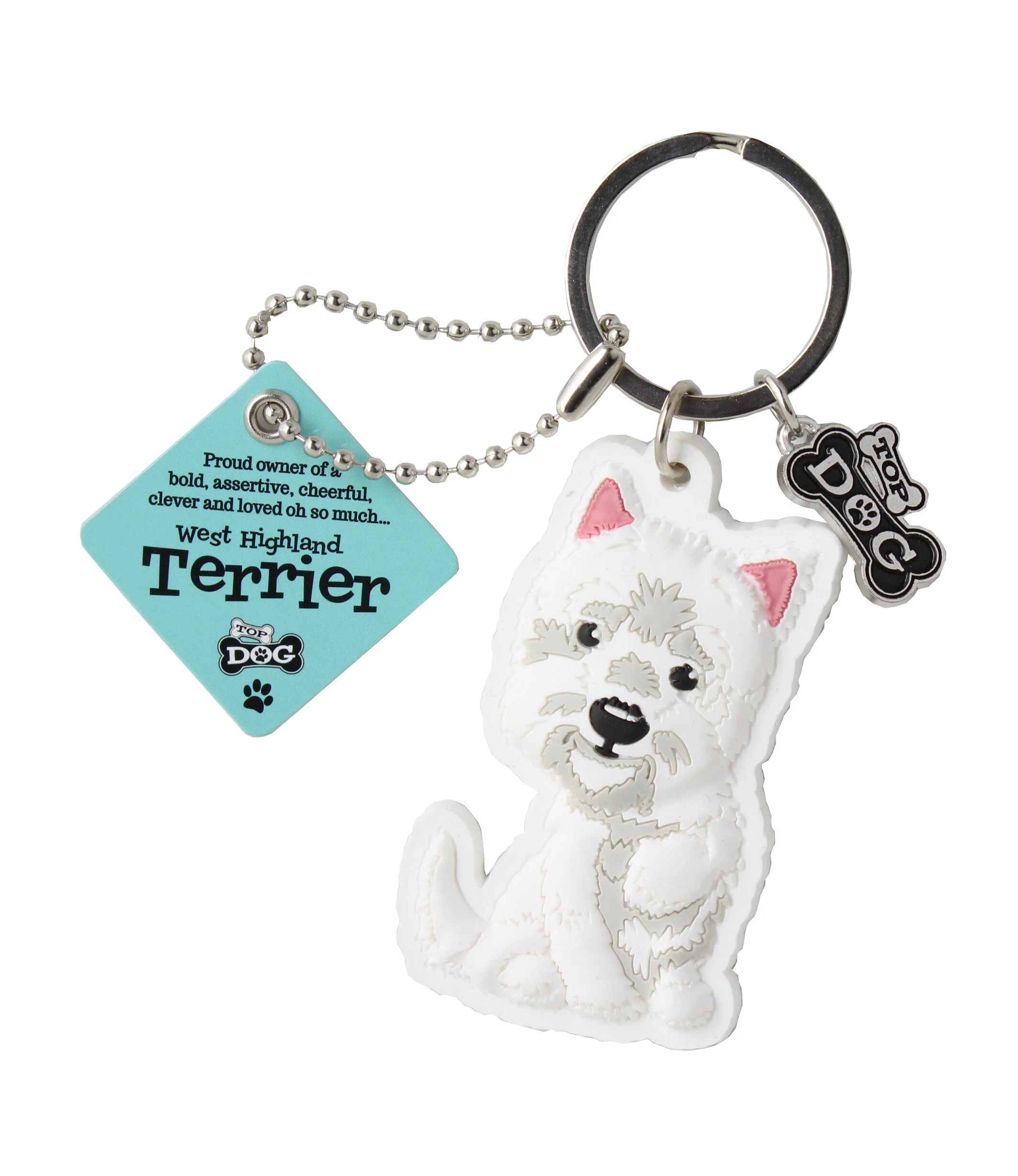 westie keyring