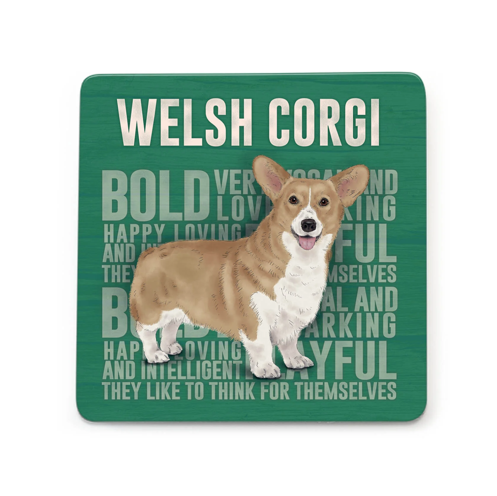 Welsh Corgi Coaster