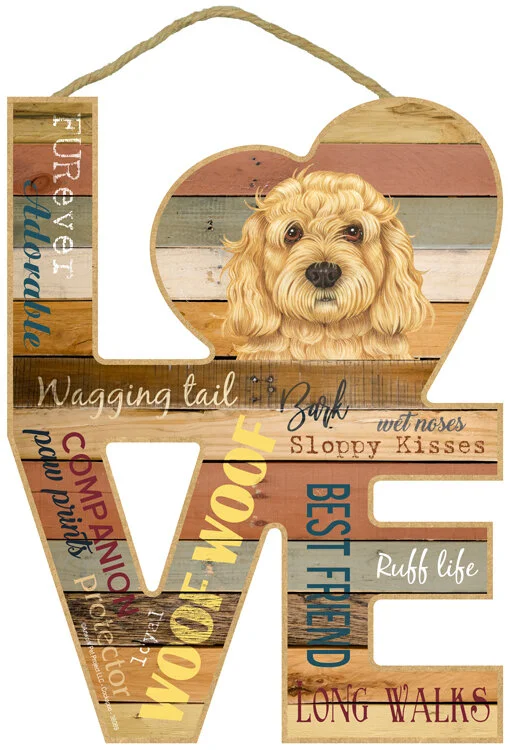 Cockapoo Love Sign