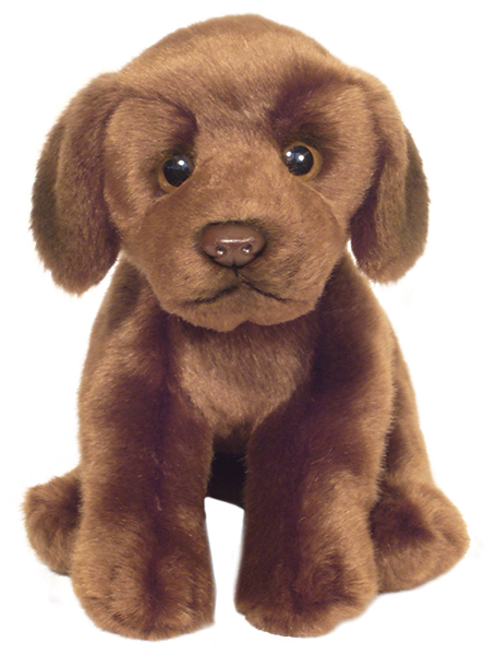 Chocolate Lab Soft Toy