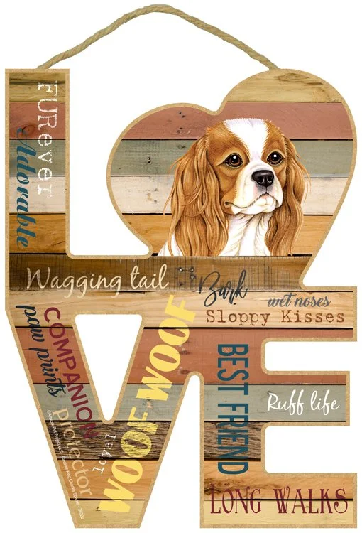 King Charles Cavalier Plaque