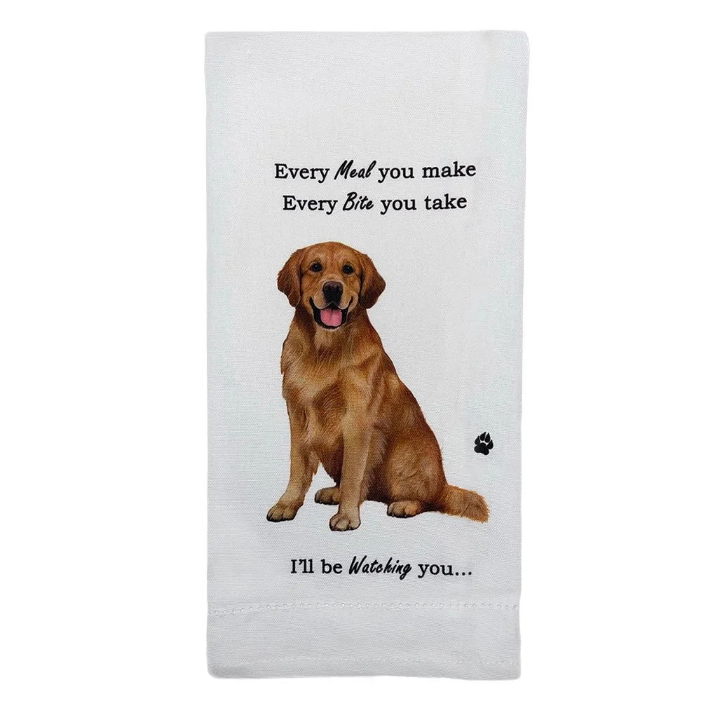 Targhetta Per Valigia FouFou Dog Con Golden Retriever – Portaindirizzo Per Viaggi - 3