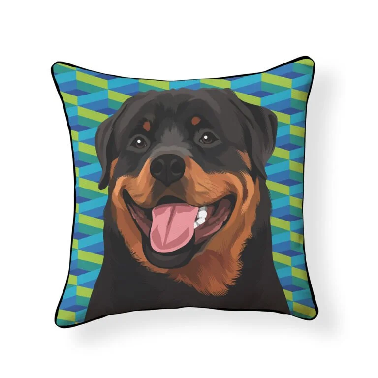 Rottie Cushion