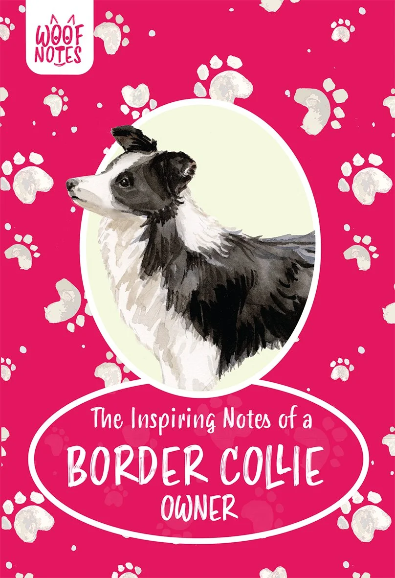 Large Border Collie Notebook