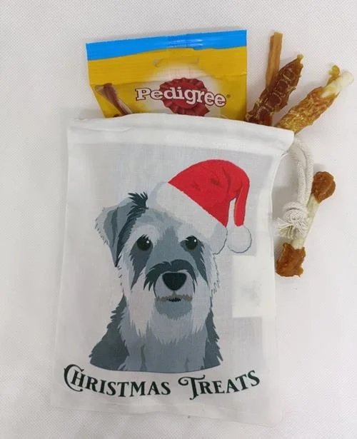 Grey Schnauzer Christmas Treats