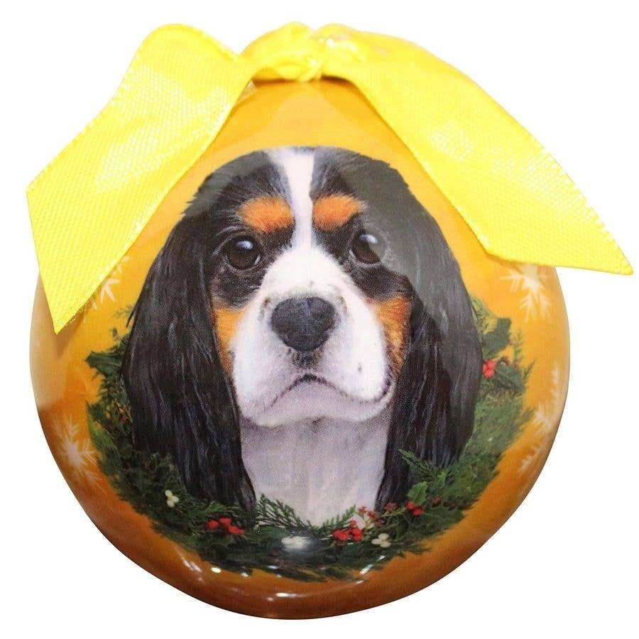 Tri-colour Cavalier Bauble