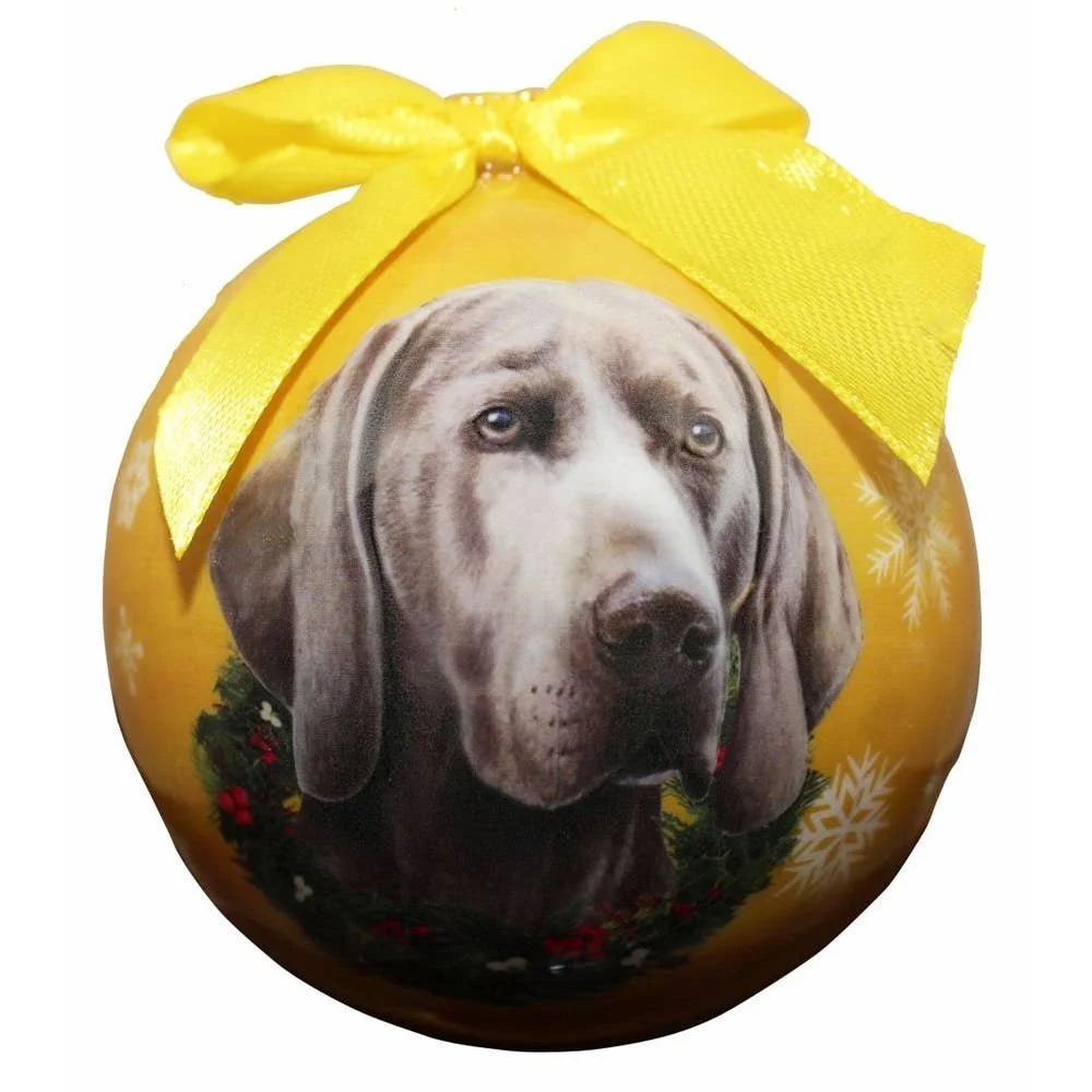 Weimaraner Bauble