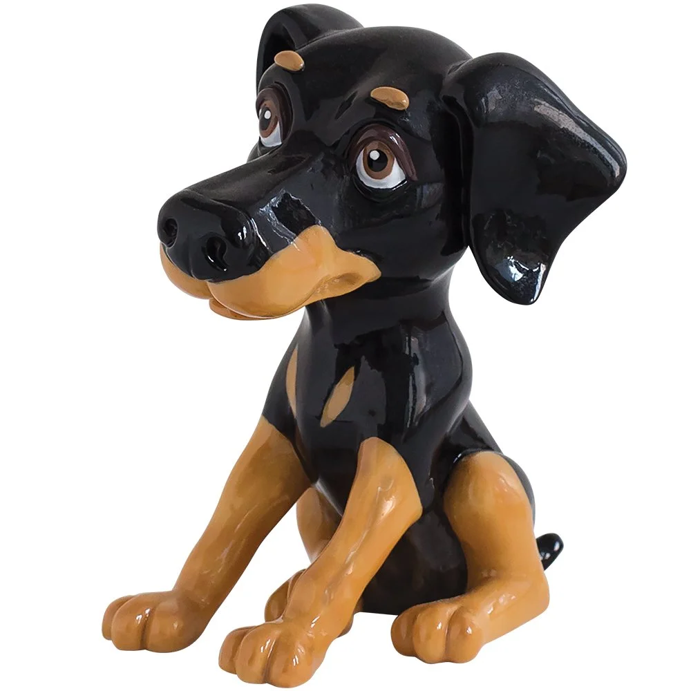 Doberman Comical Ornament