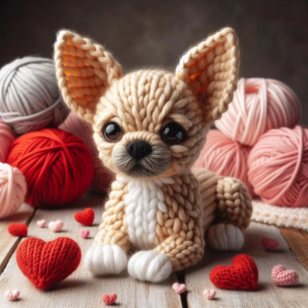 Chihuahua Valentines Card