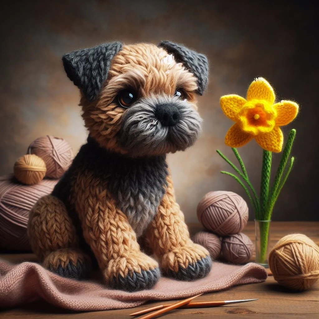 Border Terrier Mothering Sunday Card