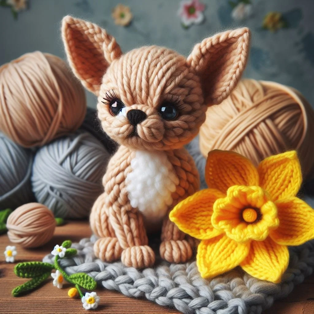 Tan Chihuahua Mothering Sunday Card