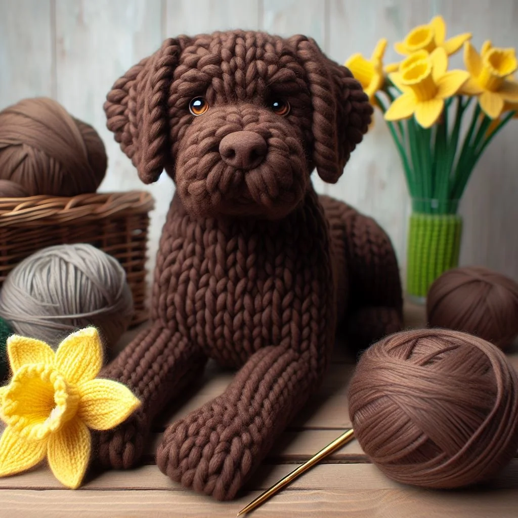 Chocolate Lab Mothering Sunday Card