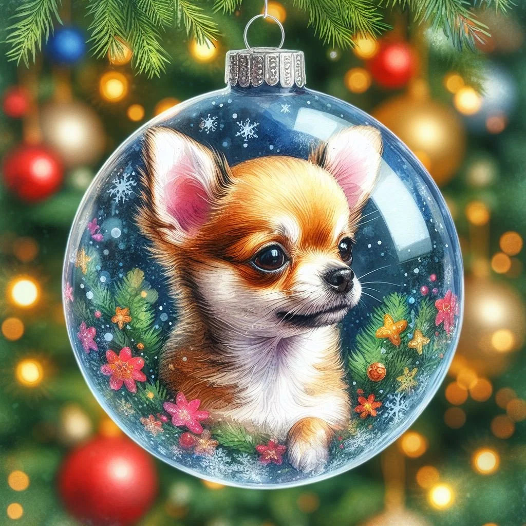 Chihuahua Christmas Cards