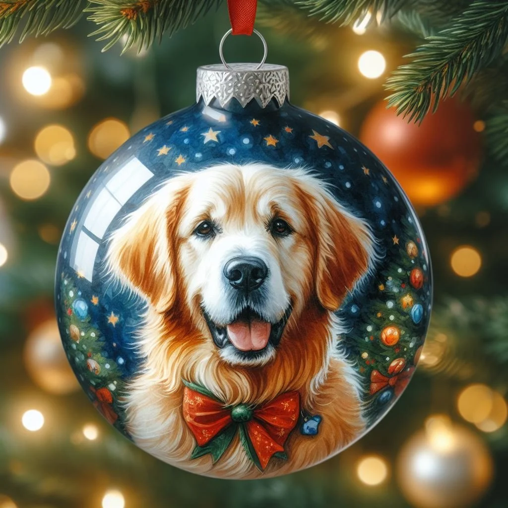 Golden Retriever Christmas Cards