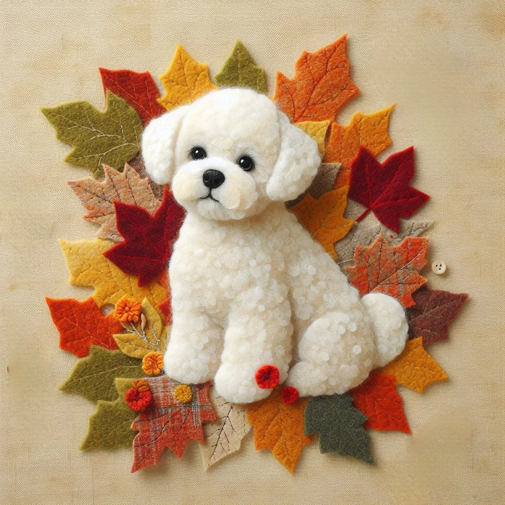 Bichon Blank Card
