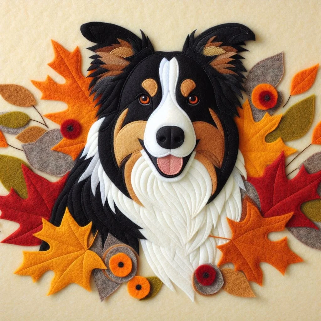 Border Collie BlanK Card