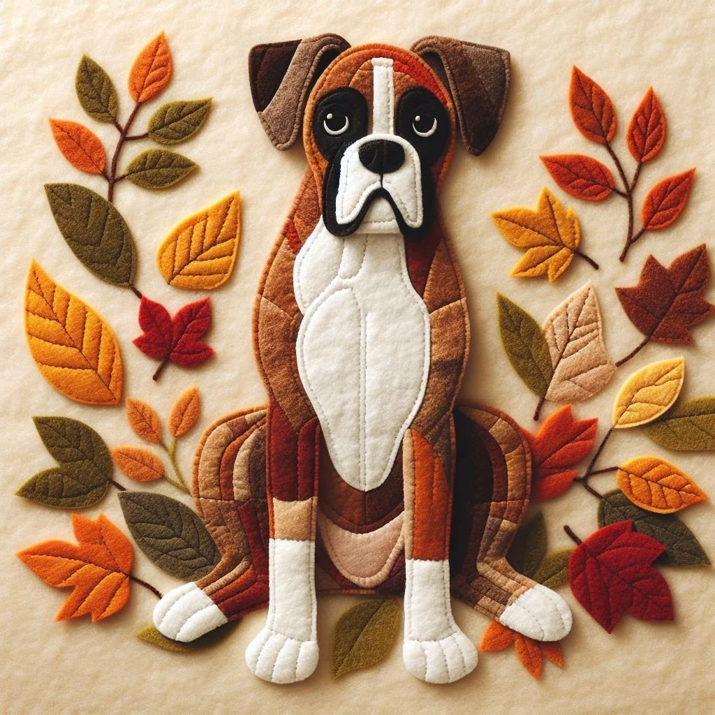 Boxer Dog Blank Card